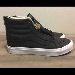 NEW Vans SK8 Hi Zip (Hologram) GOLD